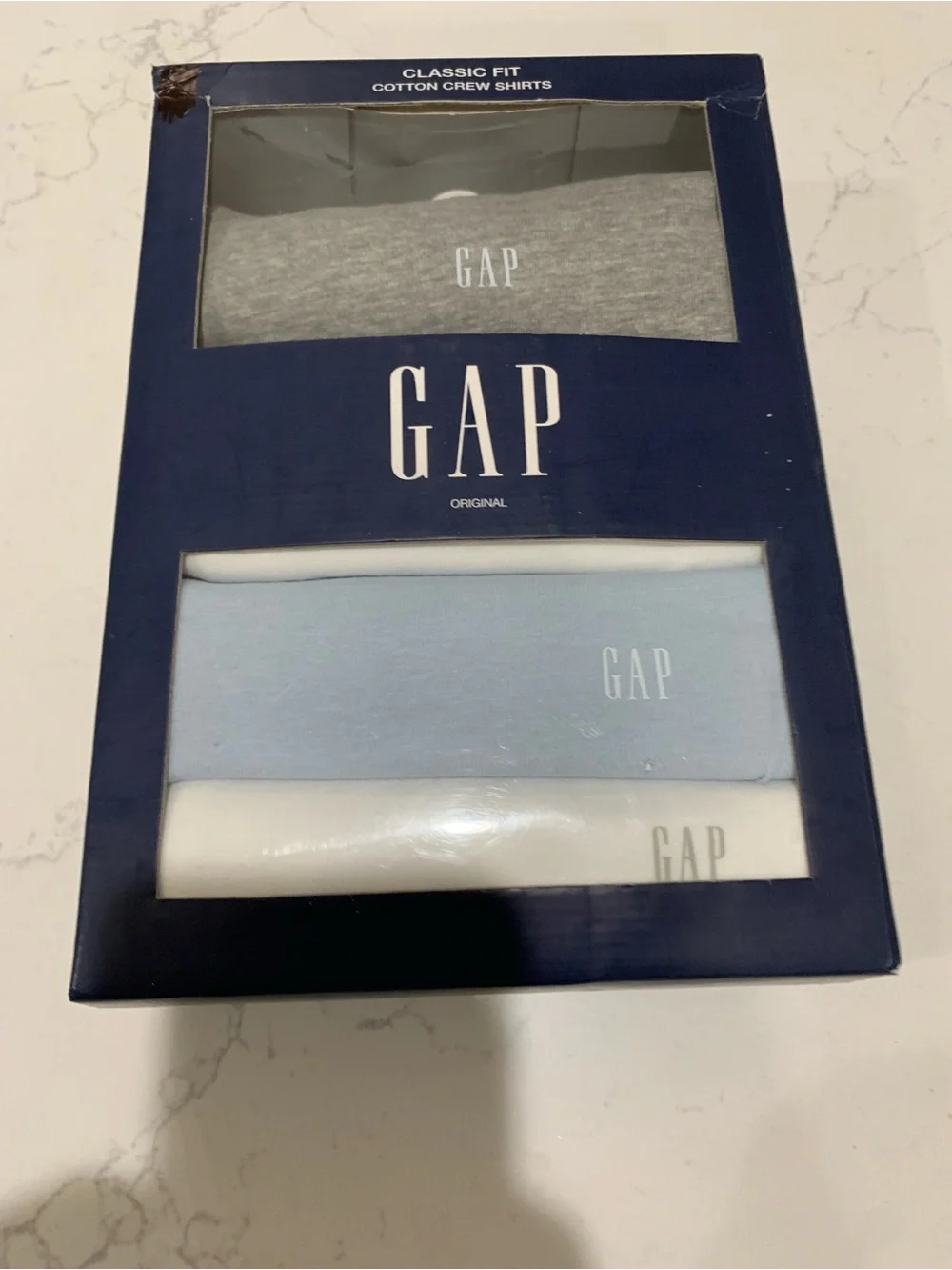 GAP Men 4 Pack BOXED Cotton Ribbed Tanks Size M
